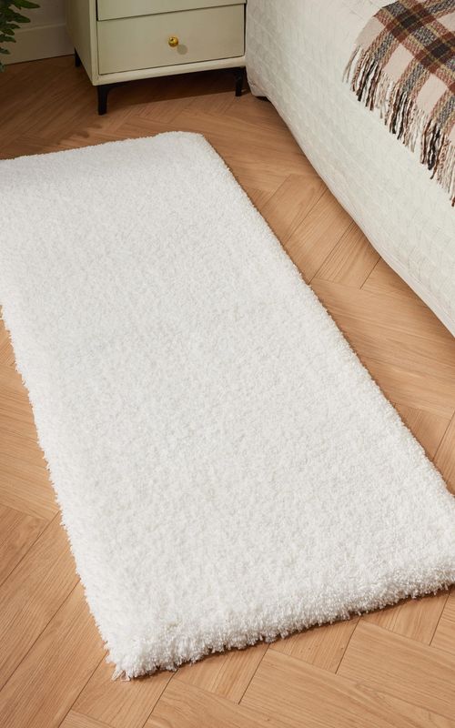 AIESY® Non Slip Fluffy Long Runner Washable Plush Luxury Bath Mat