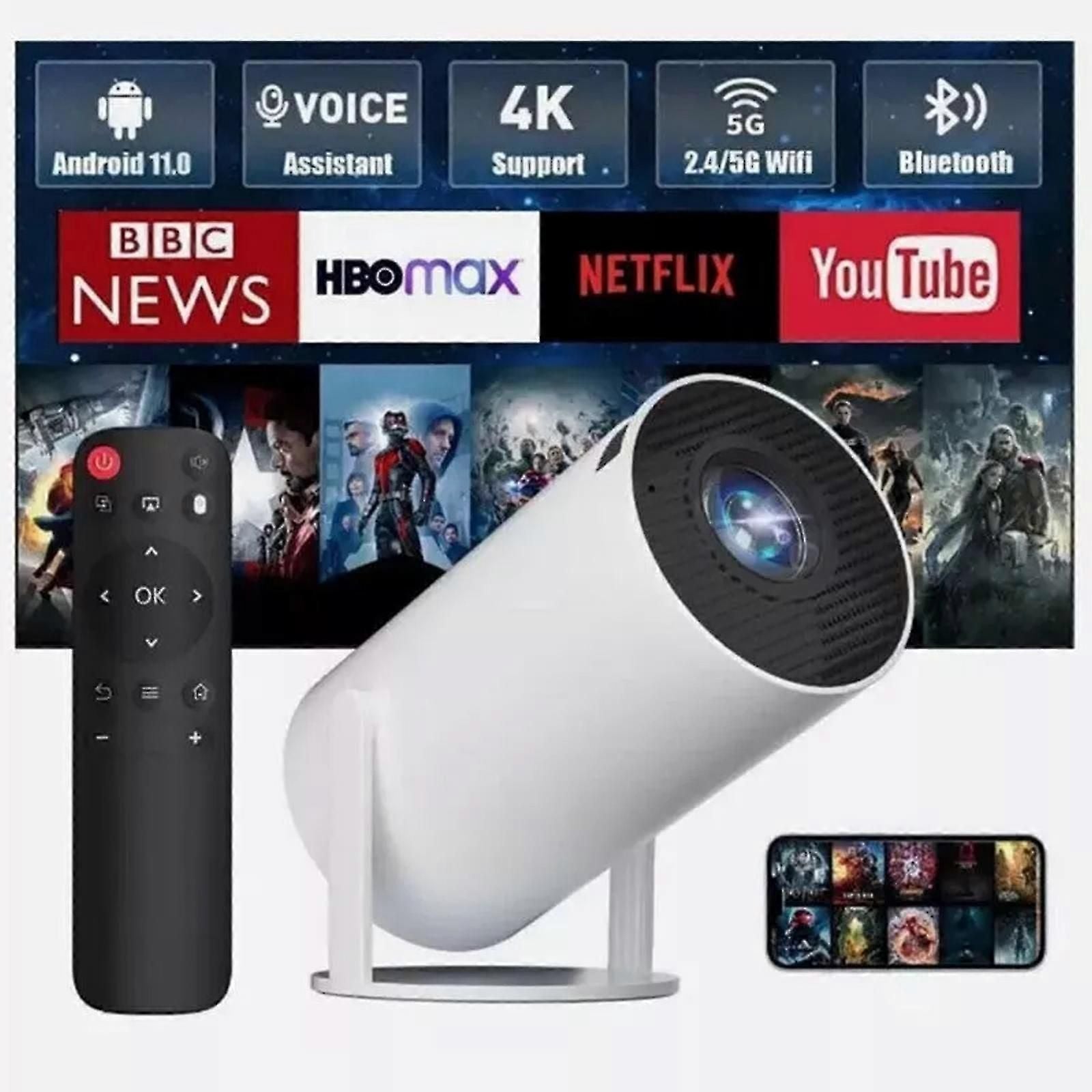 Smart Projector LED WiFi Bluetooth Home Theater Device