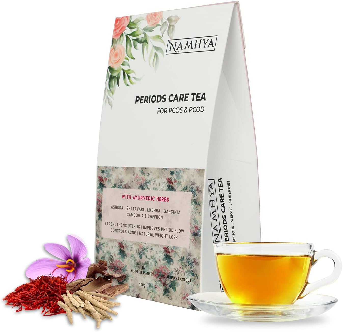 Namhya Pcos Pcod Green Tea Powder 100 Grams