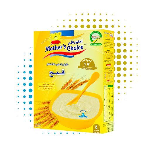 Mother's Choice - Baby Wheat Cereal With Milk Packet 6+ Months, 250 g Online in Oman