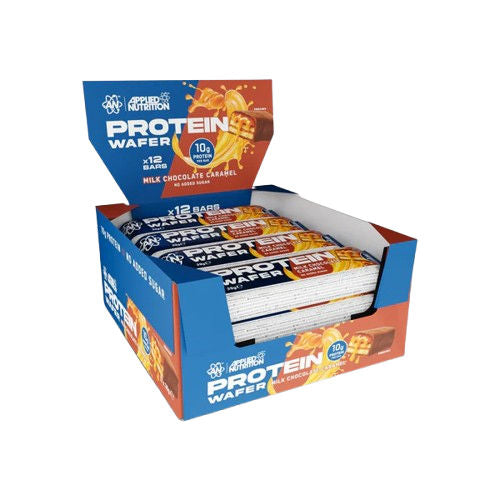 AN  PRTN WAFER CHOC CARAMEL BAR 39GM X 12