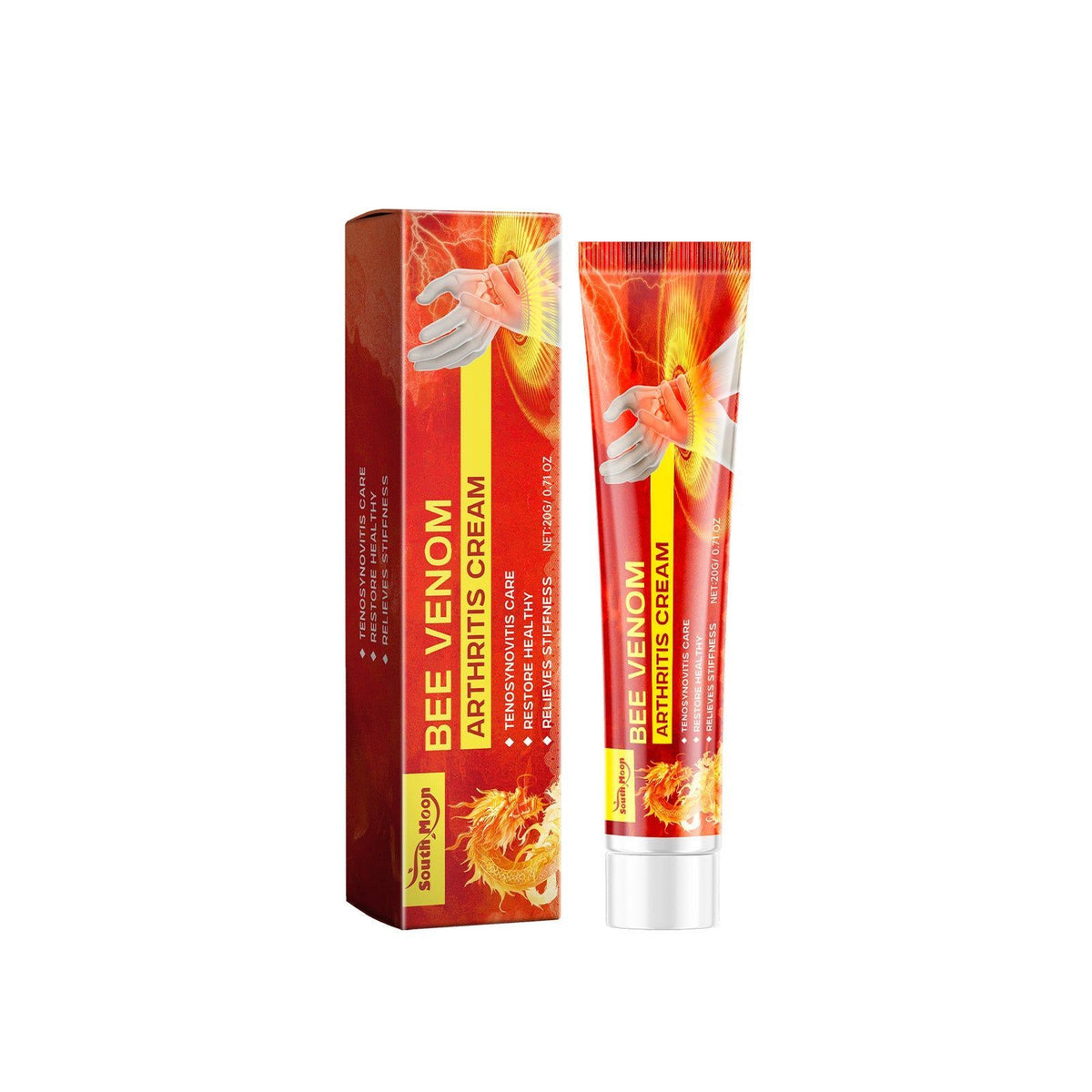 Body Joint Repair Cream, Pain Relief, Muscle Relaxation, Hyaluronic Acid, Bee Venom, Natural, Non-Irritating ,20g
