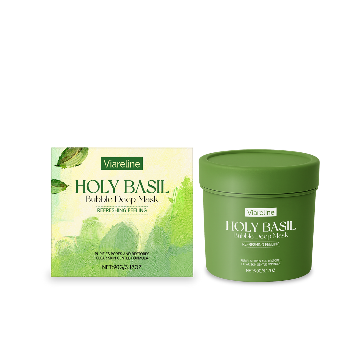 Bubble Cleansing Mask, Deep Pore Detox, Hydrating Facial Cleanser, Brightening Skincare ,90g