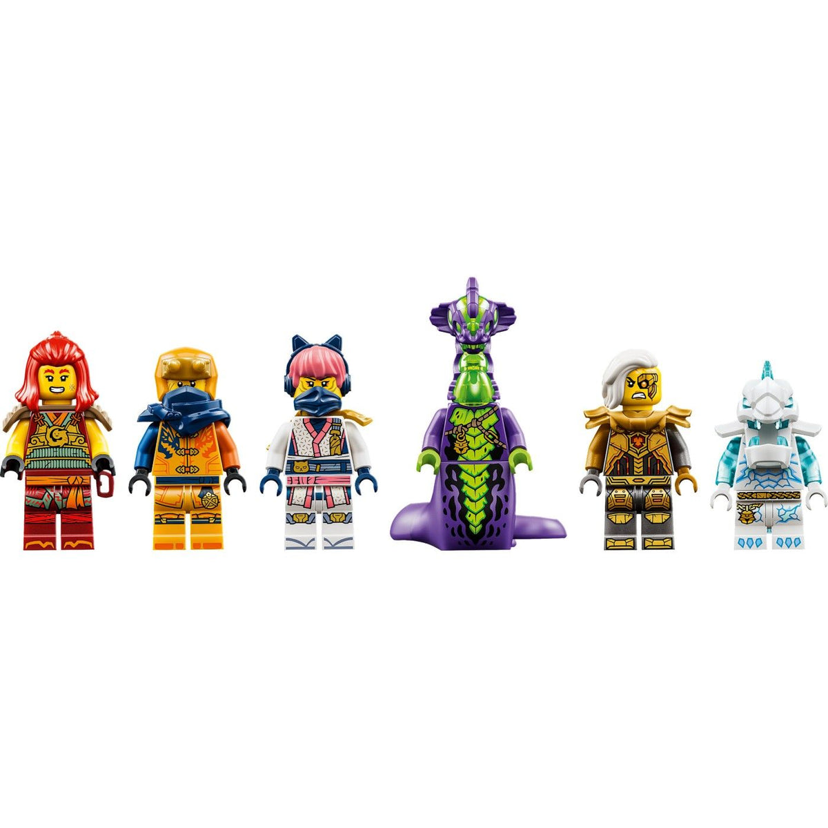LEGO NINJAGO Wyldfyre's Transforming Dragon Mech Building Set, 821 Pieces, For Age 9+ Years