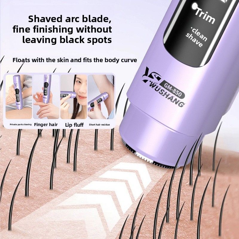 Dual-Head Women's Body Hair Trimmer