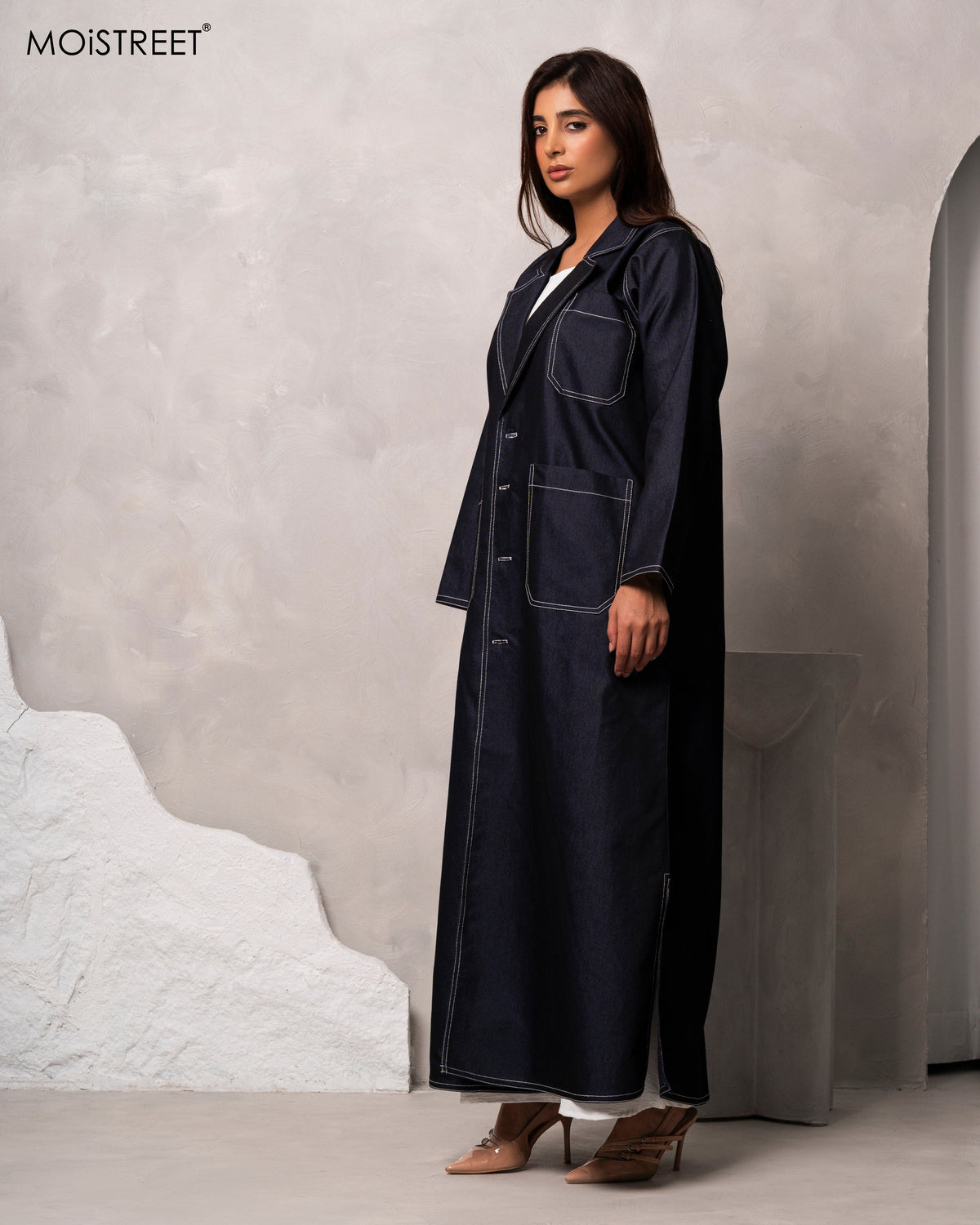 MOiSTREET Handmade Denim Abaya