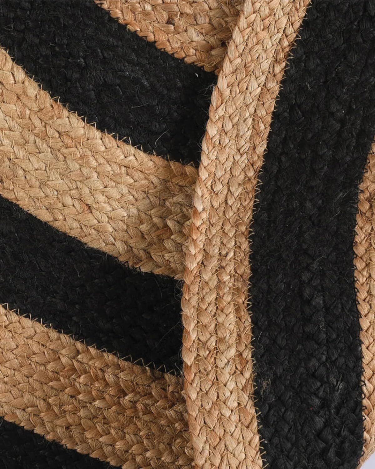 AIESY®  Traffic Area Reversible Beautiful Jute Rug
