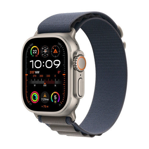 Ultra 2 GPS + Cellular, 49mm Titanium Alpine Loop Small