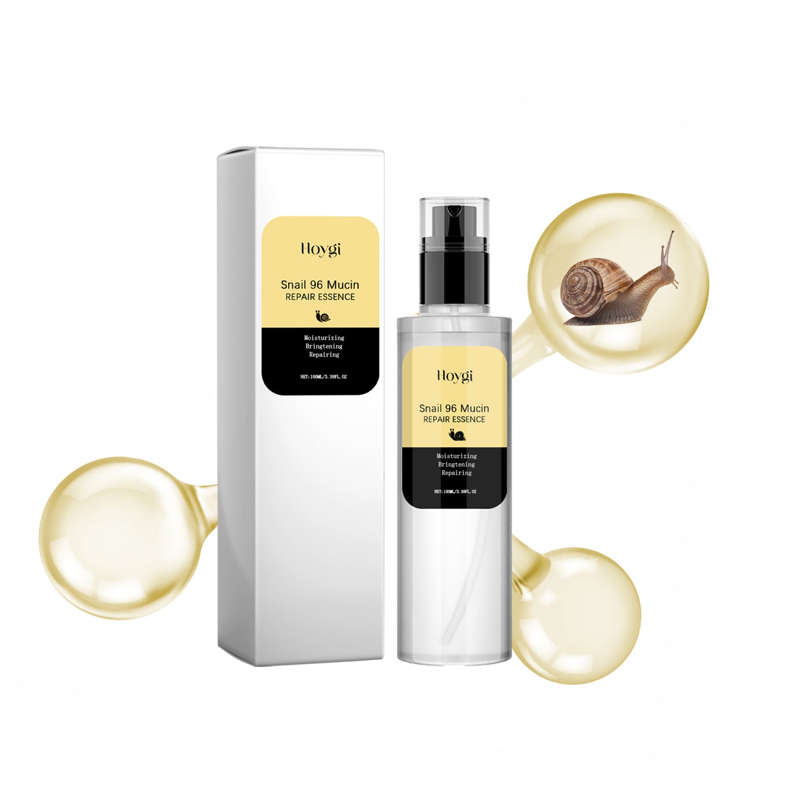 Snail Collagen Serum, Fade Fine Lines, Brighten & Firm Skin, Moisturizer ,100ml