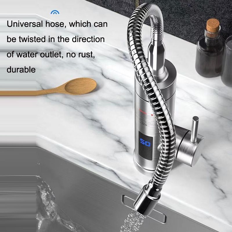 Water Faucet, Style: Stainless Steel Universal Pipe Type Stainless Steel Universal Pipe Type