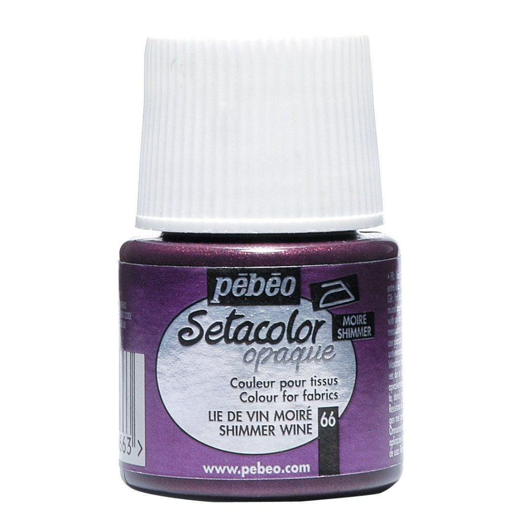 Pebeo Setacolor Opaque Shimmer, 45 ml