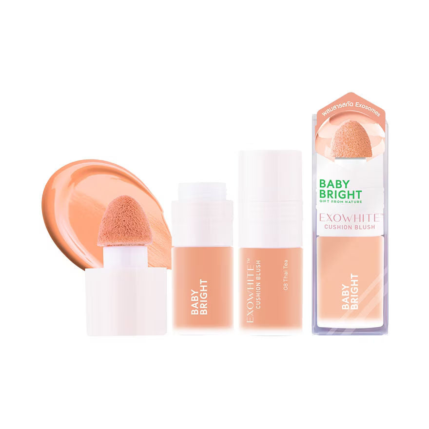 Exowhite Cushion Blush 4ml Baby Bright (M) 08 Thai Tea