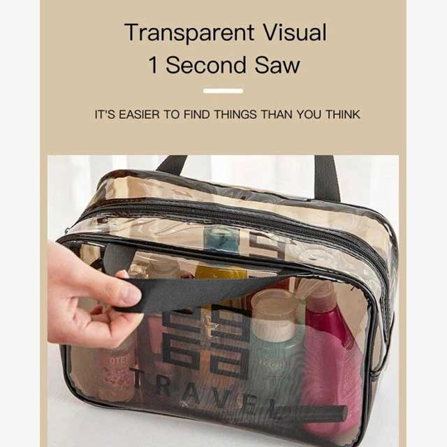 Women's Cosmetic Storage Travel Bag – Compact, Stylish Organizer for Makeup, Skincare & Toiletries