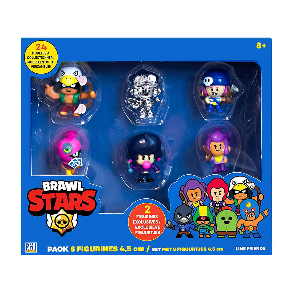 Brawl Stars Collectible Figure Deluxe Box 10 Pack