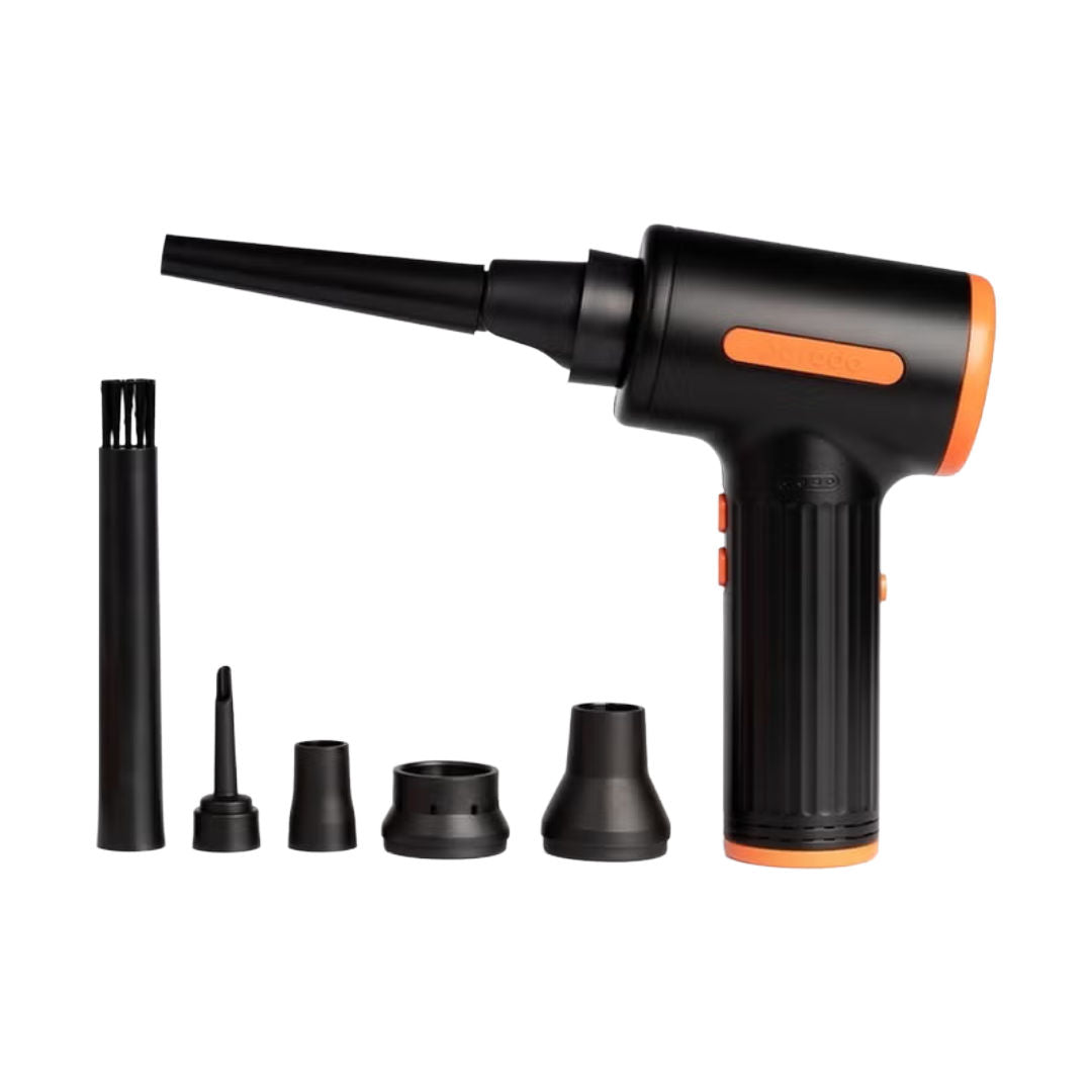 Porodo Portable Handheld Super Duster with Vacuum Function, Black
