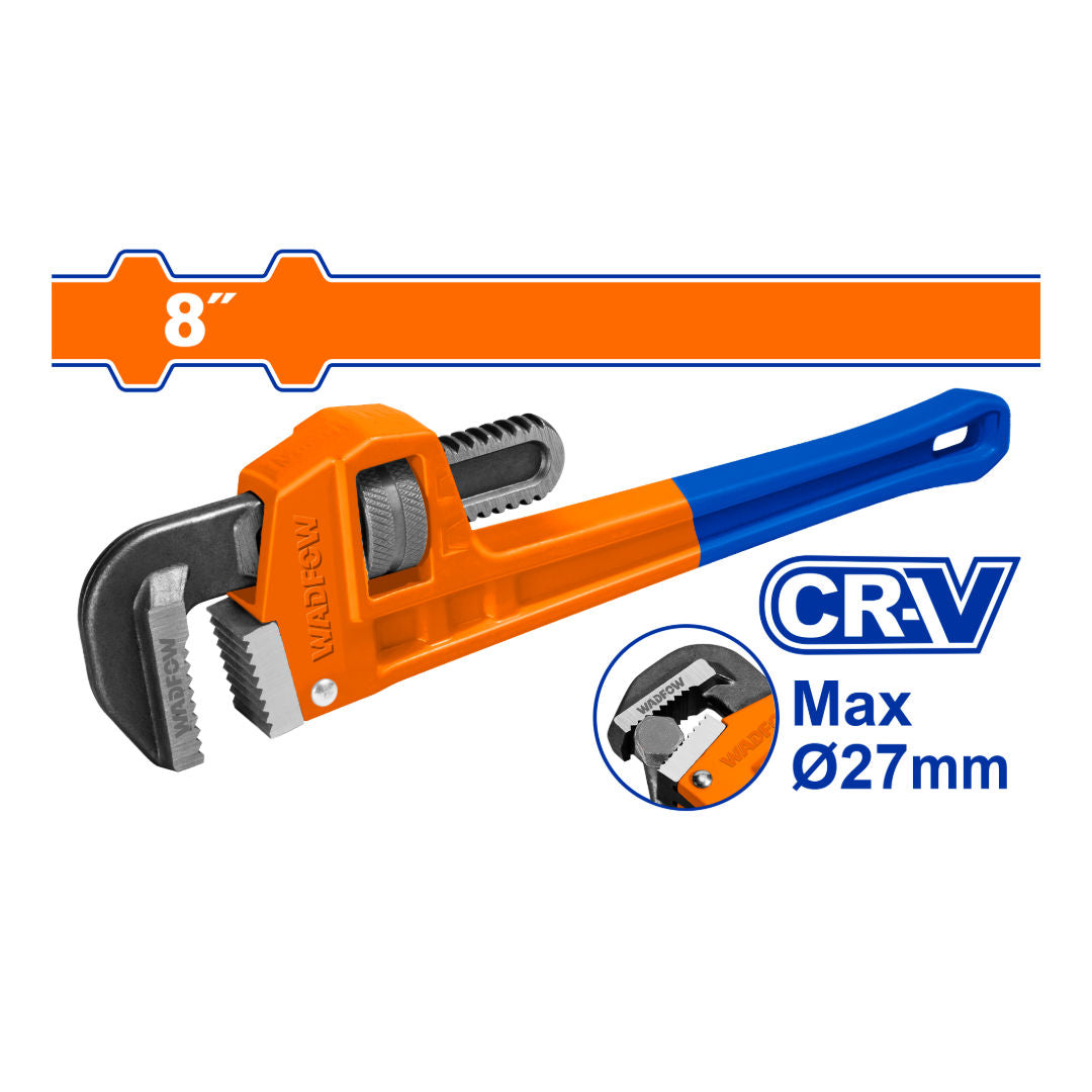 WADFOW Pipe Wrench Soft Plastic Handle