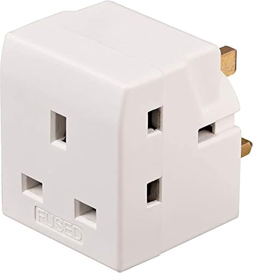 BRENNENSTUHL 1508263  3 FOLD SOCKET ADAPTER