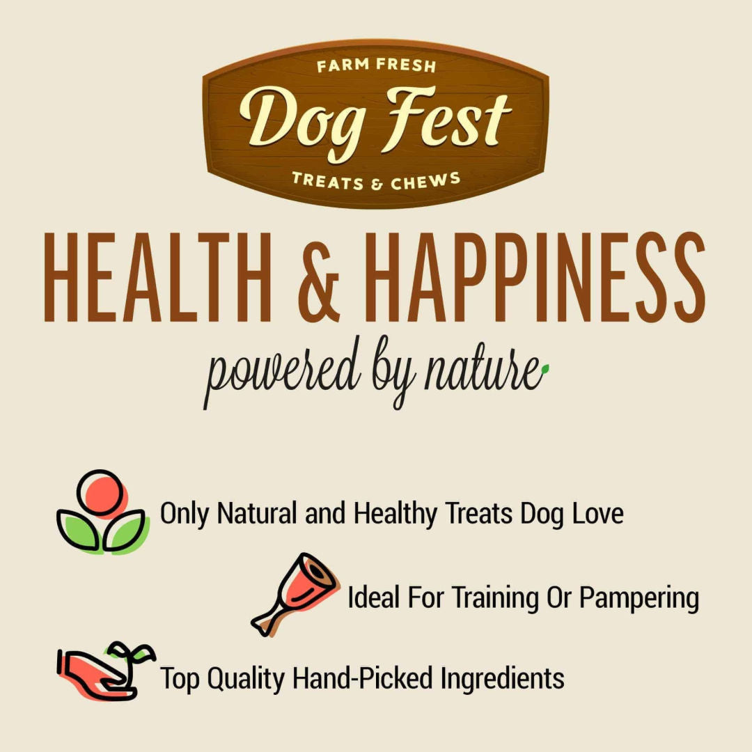Dog Fest Rabbit Ears With Lamb For Mini Dogs, 55gm