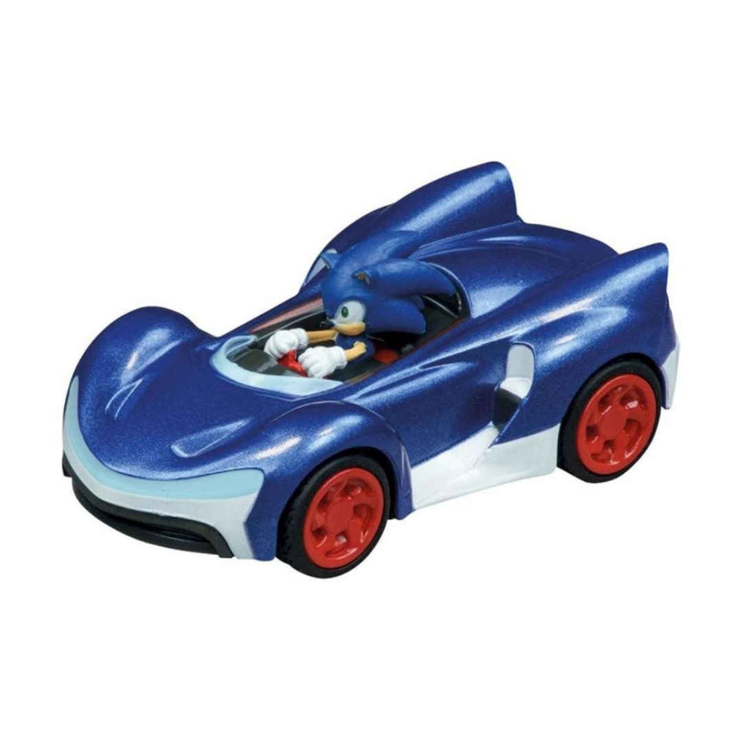 Carrera Pull N Speed Sonic the Hedgehog Pull-Back Motor Car, 1:43