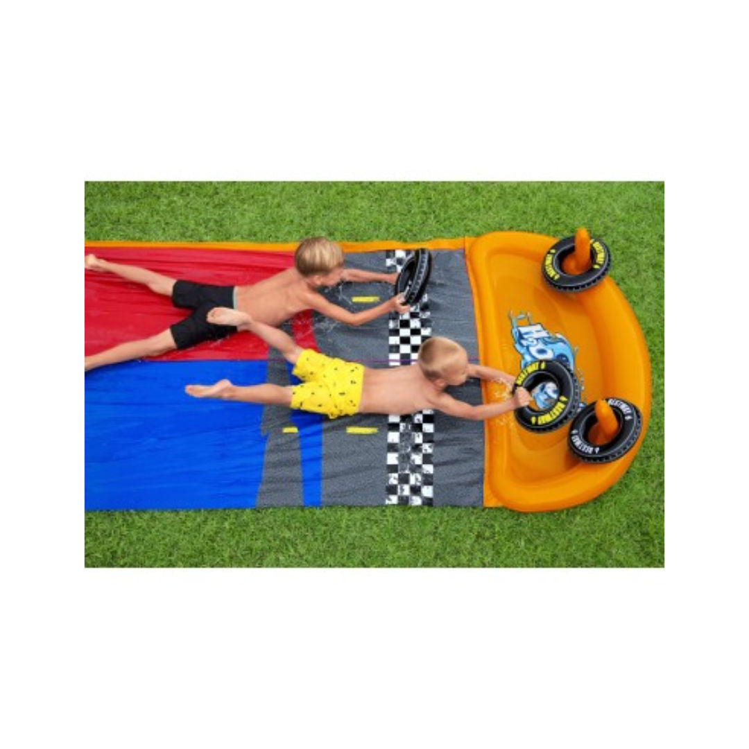 Bestway H2OGO Splashy Speedway Slide 4.88 m, 3+ years