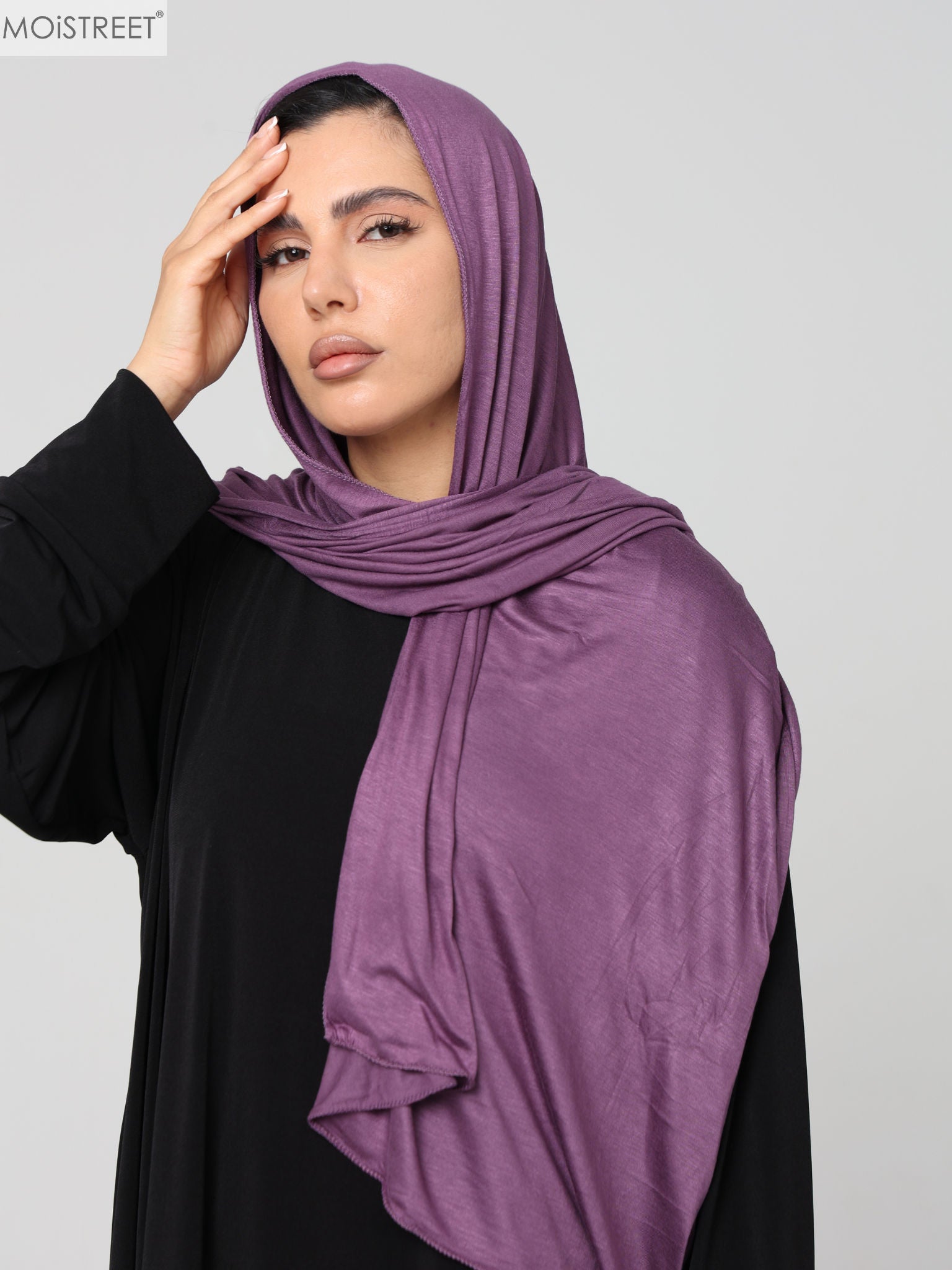 MOiSTREET Hijab Grape Jersey