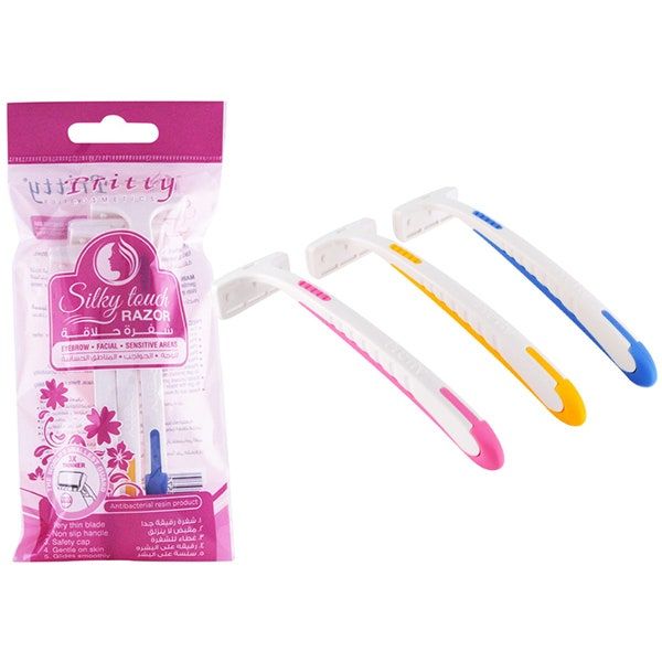 Pritty Silky Touch Razor, 3pcs per pack