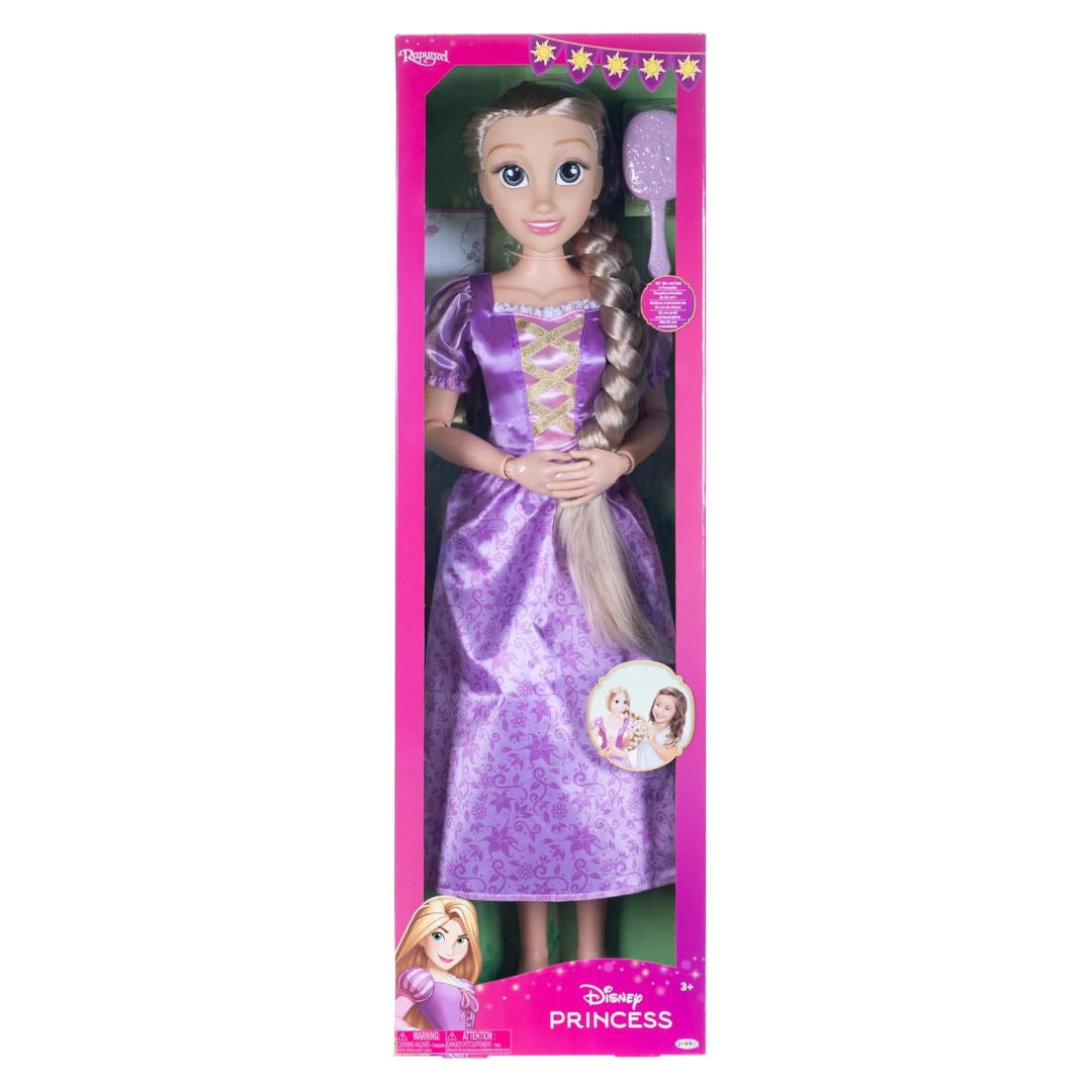 Disney Princess Rapunzel Doll, 80cm, For Age 3+ Years