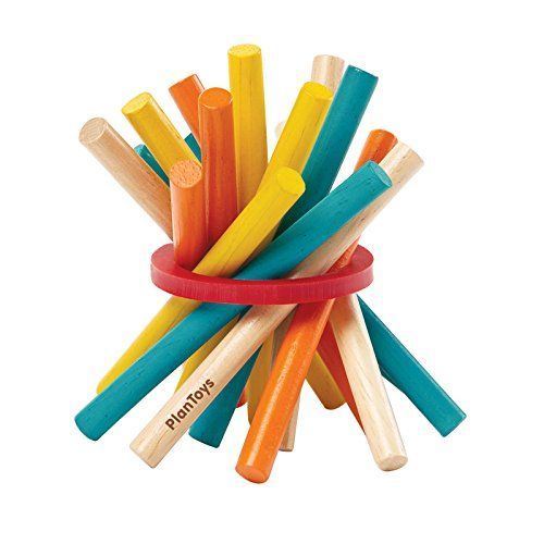 PlanToys Pick-Up Sticks — Wooden Classic Game