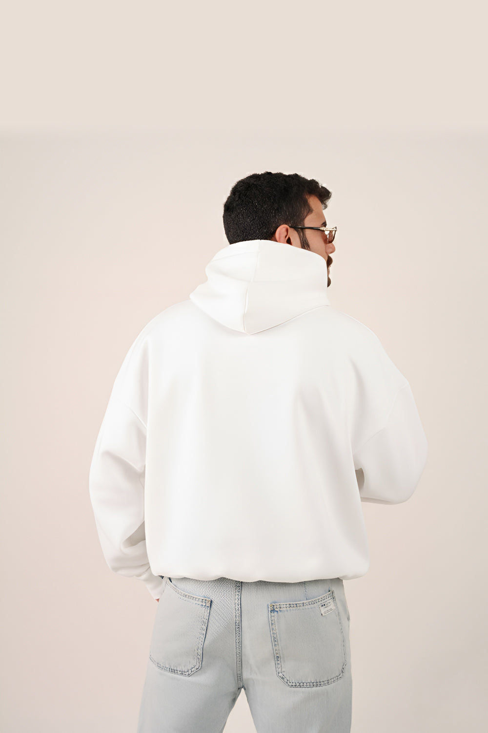 MULU Classic Oversized Hoodie - White