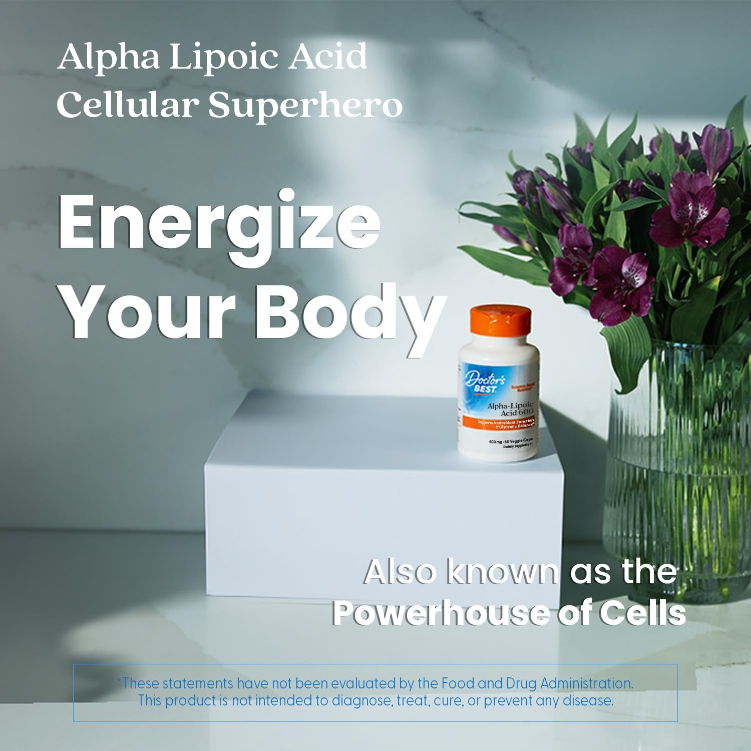 Dr Best Alpha-lipoic Acid 600mg 60vcaps