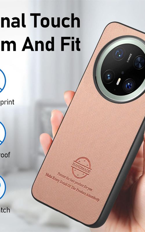 Twill Fabric Leather Phone Case For Huawei Mate 70 Pro+