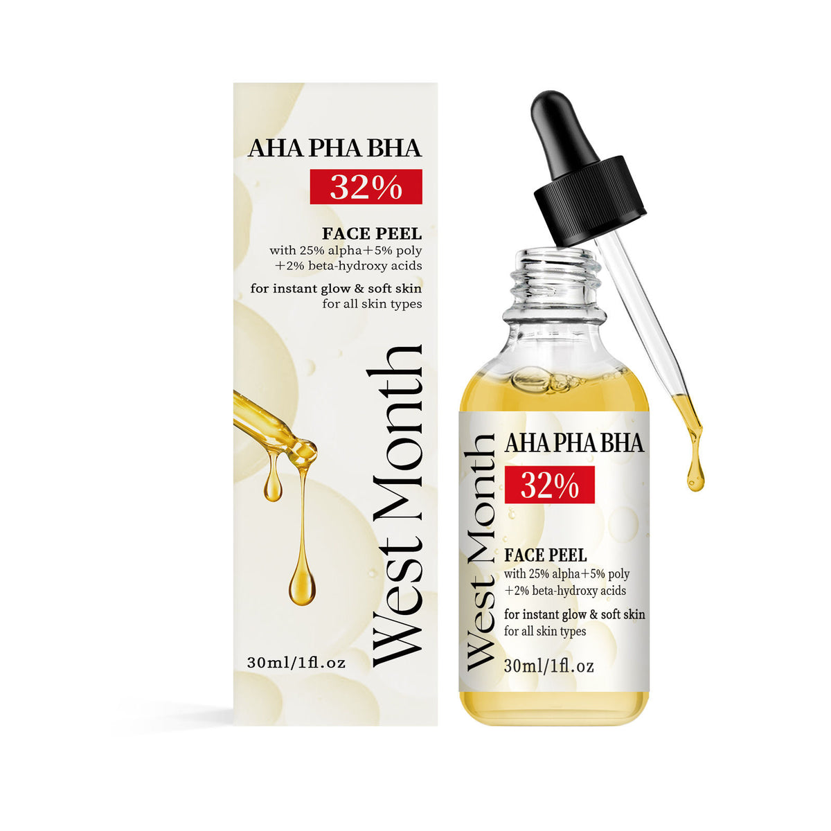 Glow Up Pore Tightening Serum, Brightening, Exfoliating, Anti-Aging, Clear Skin ,30ml