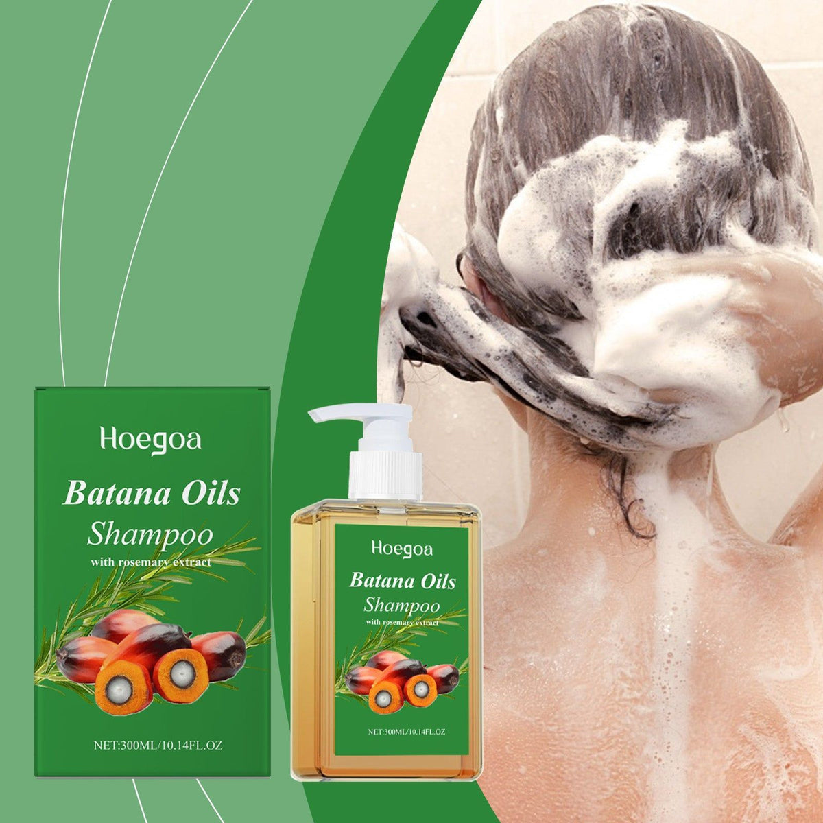 Batana Hair Care Shampoo, Deep Nourishment, Repair, Strengthen, Soften Hair ,300ml