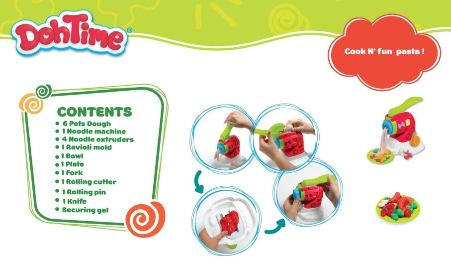 DOHTIME FUN PASTA MAKER