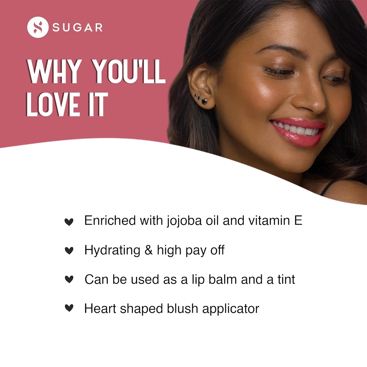 SUGAR Time To Shine Lip Gloss - 02 Velma Pinkley