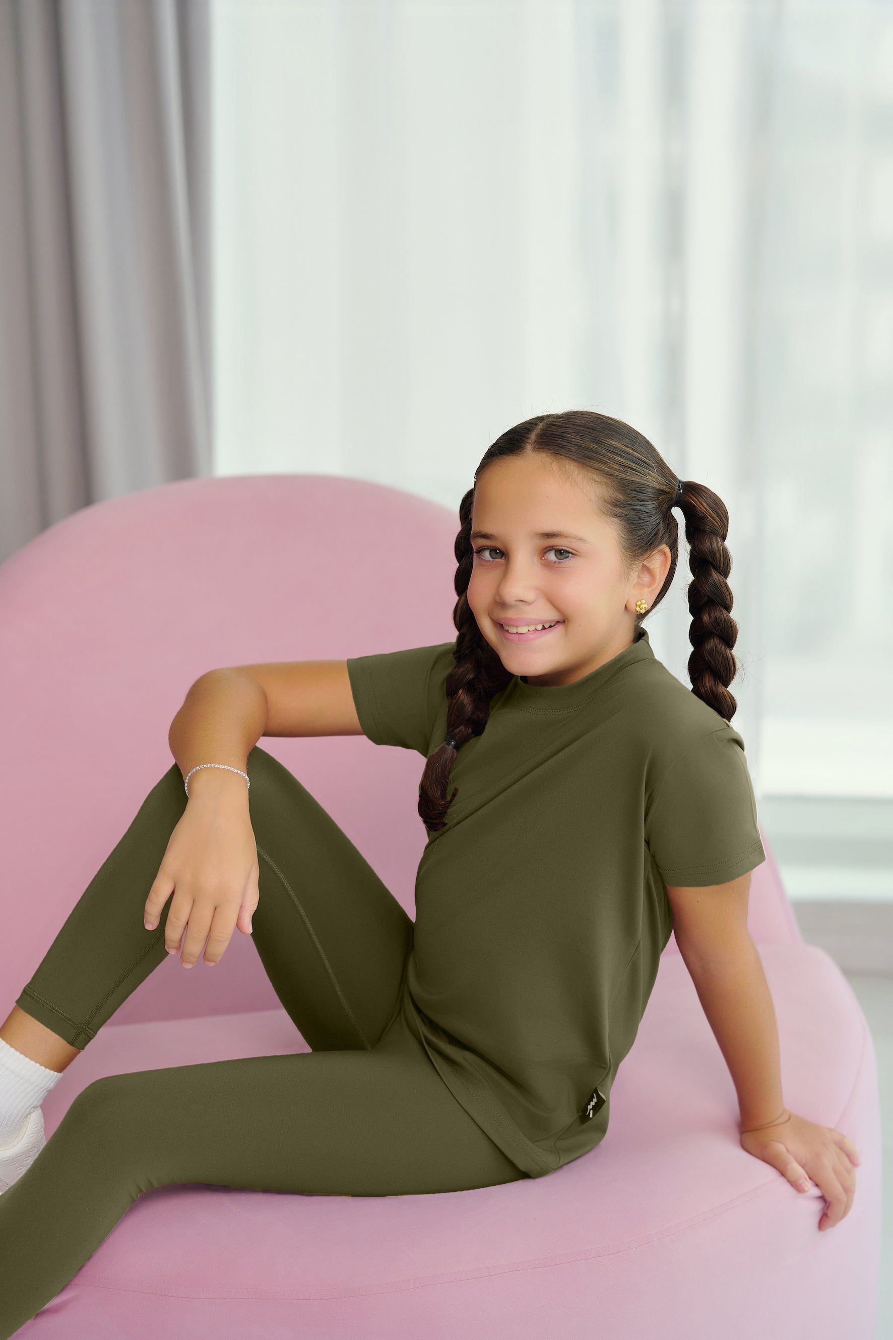 MULU Classic Kids Leggings - Green
