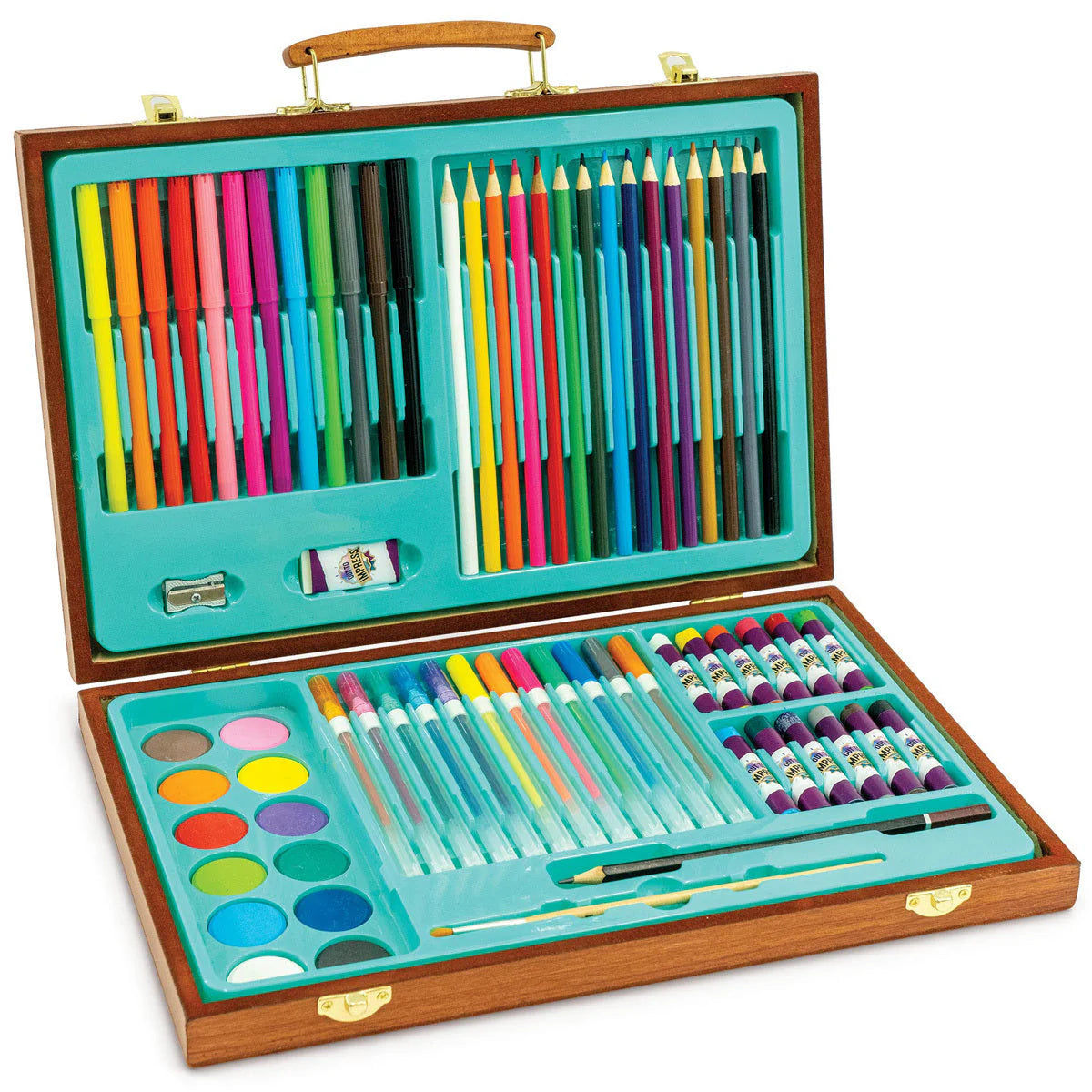 Addo Out To Impress Wooden Art Case – 76 Pieces
