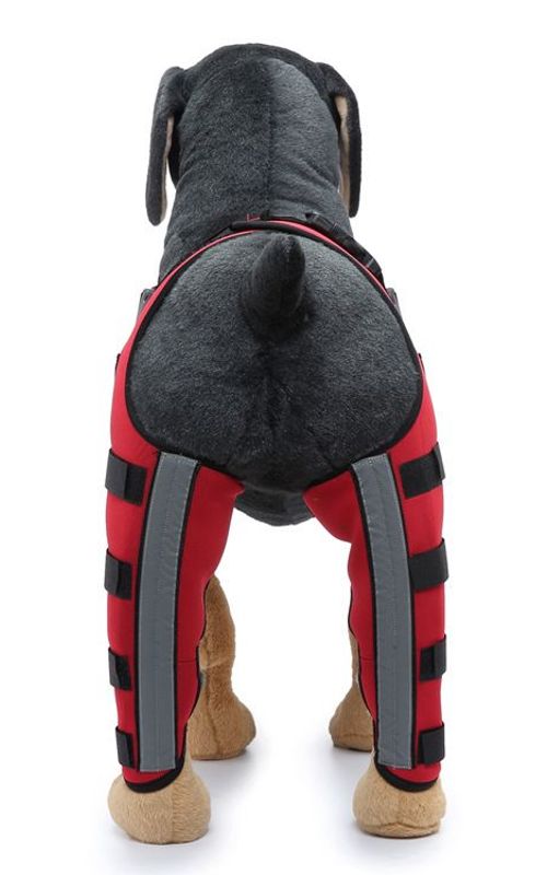 Dog Hind Leg Elbow Joint Protection Belt For Heals Sprains Protects Wounds