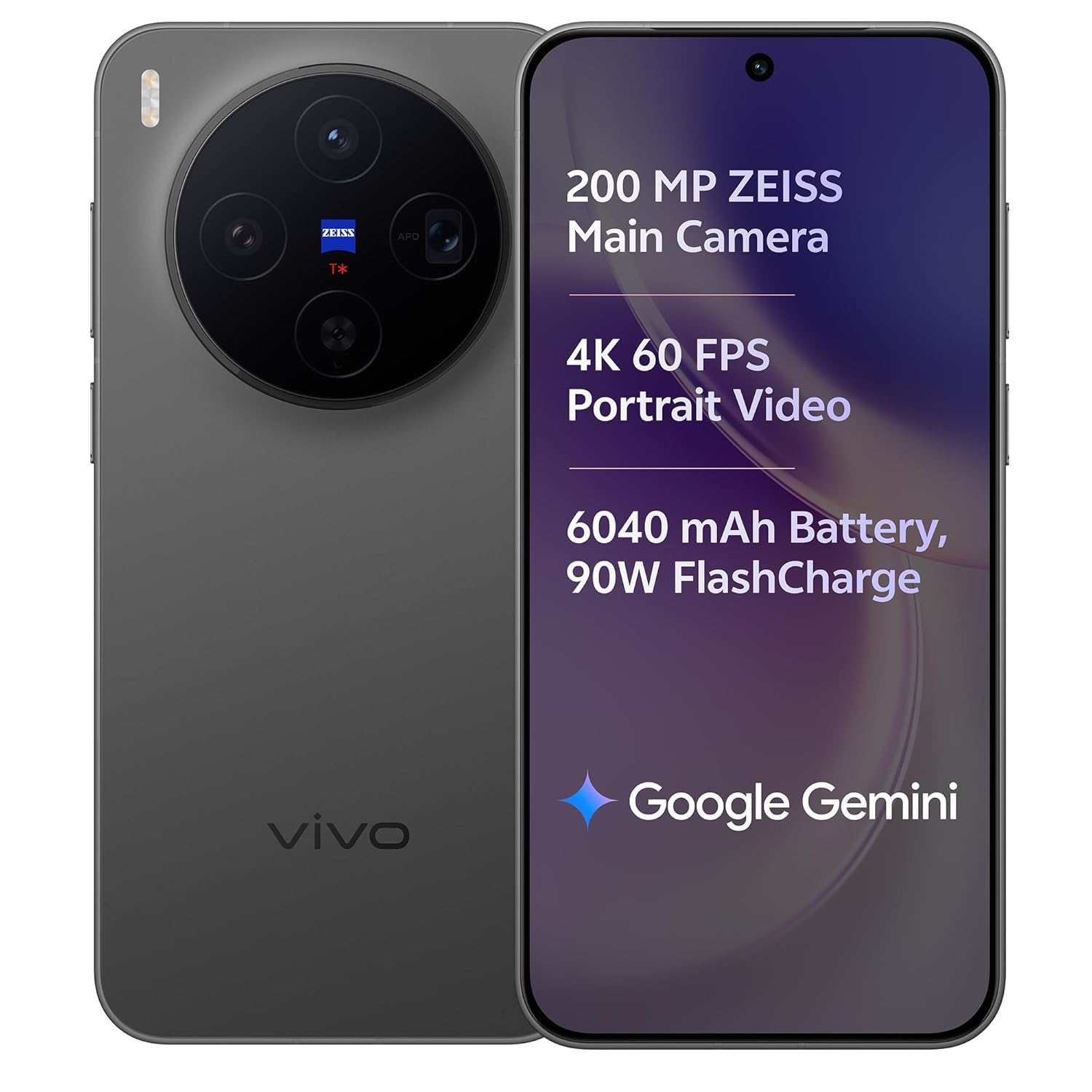 Vivo X300 5G Smartphone, 16GB RAM, 512GB Storage, 6.31" AMOLED Display, 200MP ZEISS Camera, 6040mAh Battery