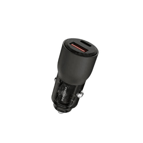 Porodo 95W Car Charger Transparent