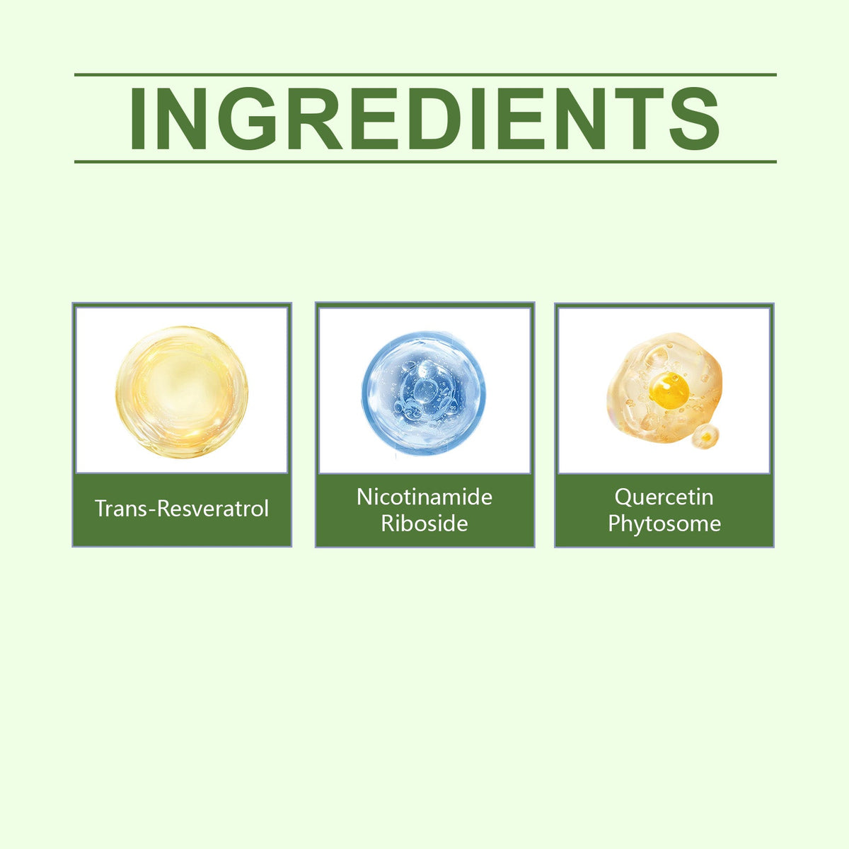 Boost Your Body Care with NAD+ Daily Supplement for Elderly Health, Support Vitality ,60pcs