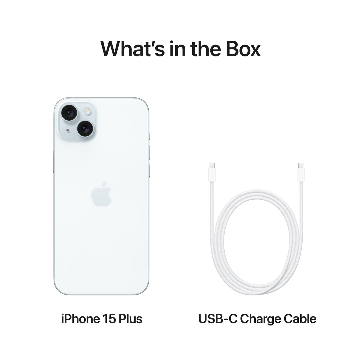 Apple iPhone 15 Plus 5G Smartphone, 128 GB storage