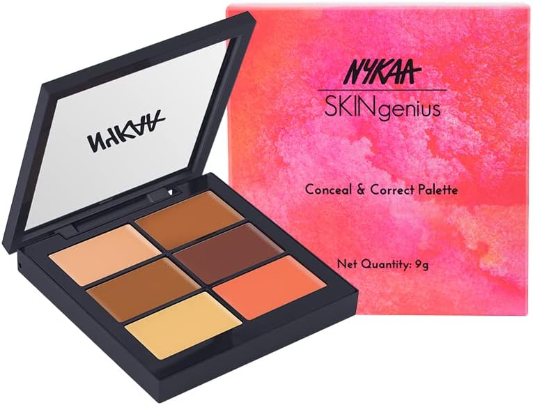 Nykaa SKINgenius Conceal and Correct Palette Medium