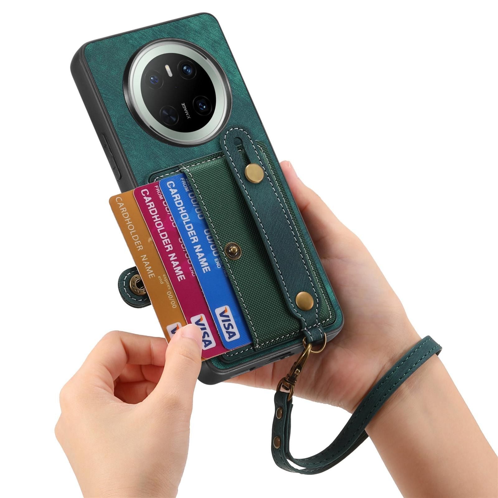 Retro Card Wallet Case For Huawei Mate 70