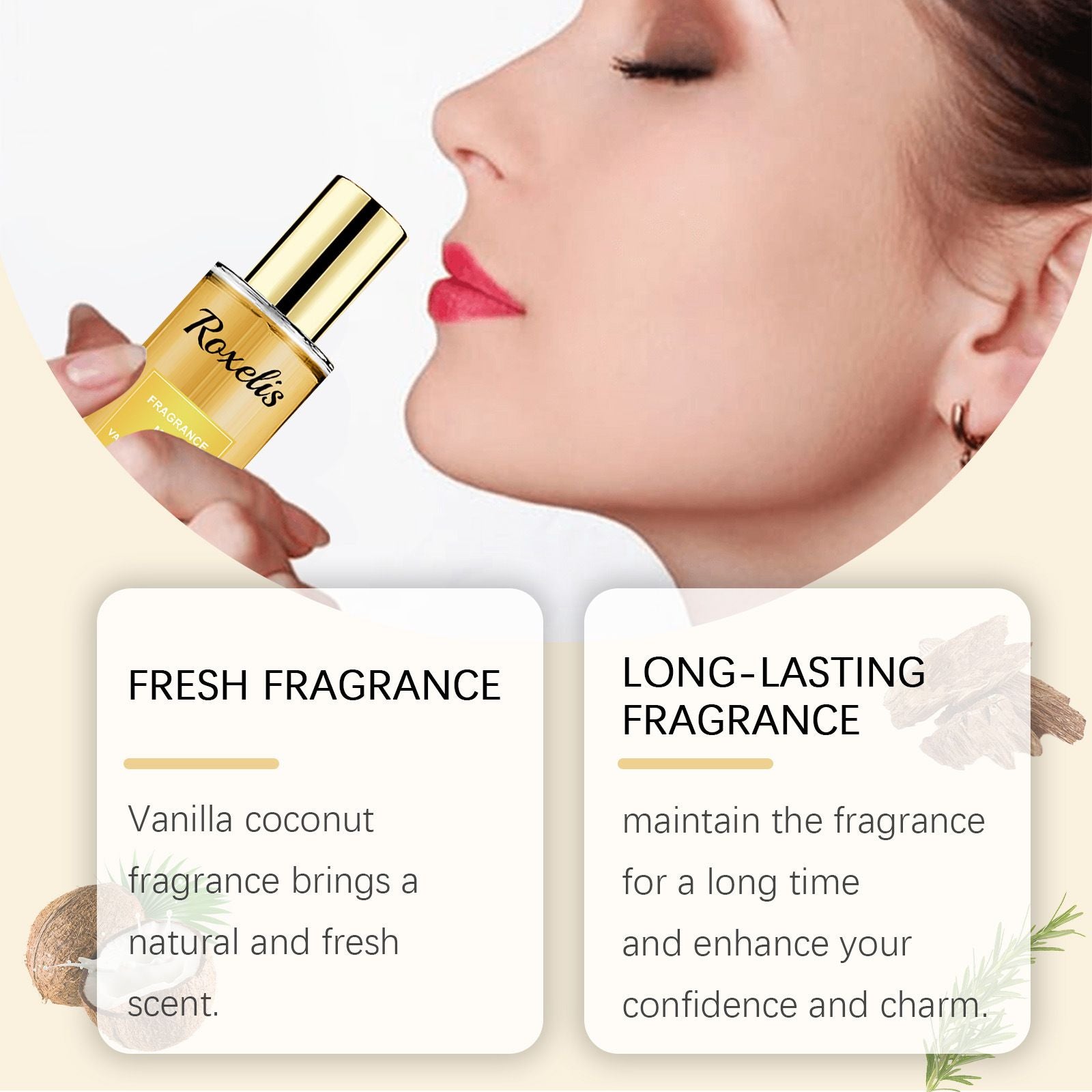 100ml Vanilla Coconut Mist with Sweet and Tropical Scent