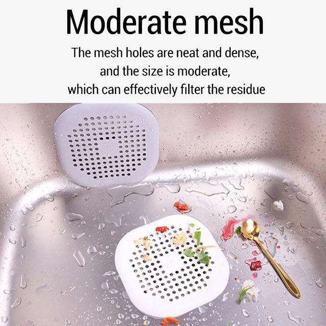 Sink Anti-Blocking Strainer Filter – Effective Drain Protector to Prevent Clogs and Debris in Kitchen & Bathroom Sinks