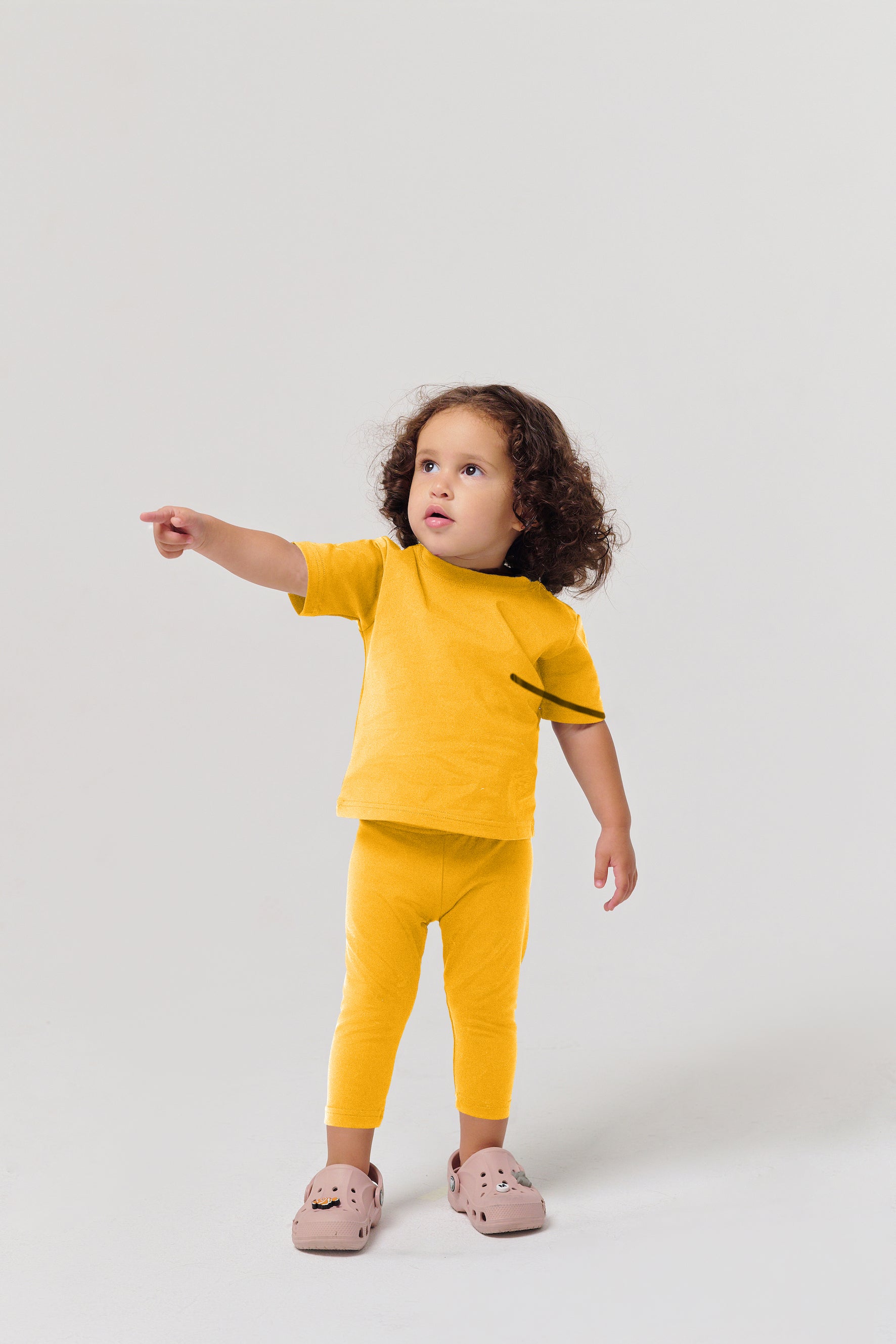 MULU Classic Unisex Baby T-shirt - Yellow