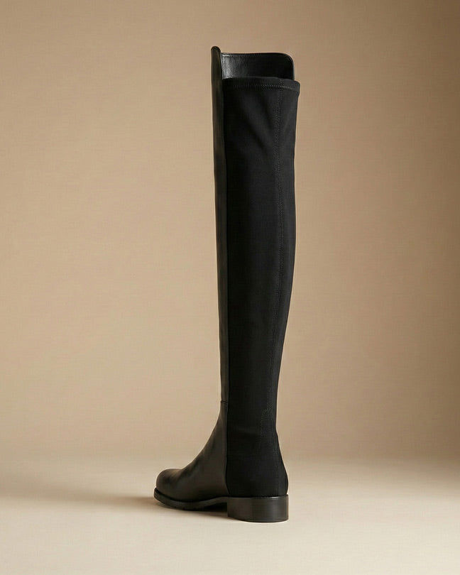 Stuart Weitzman 5050 leather BLK boots