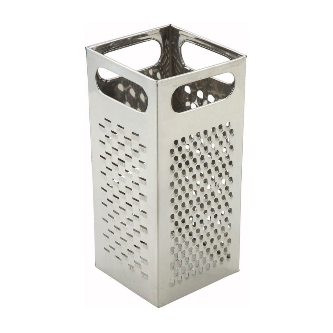 Winco Stainless Steel Box Grater, SQG-4