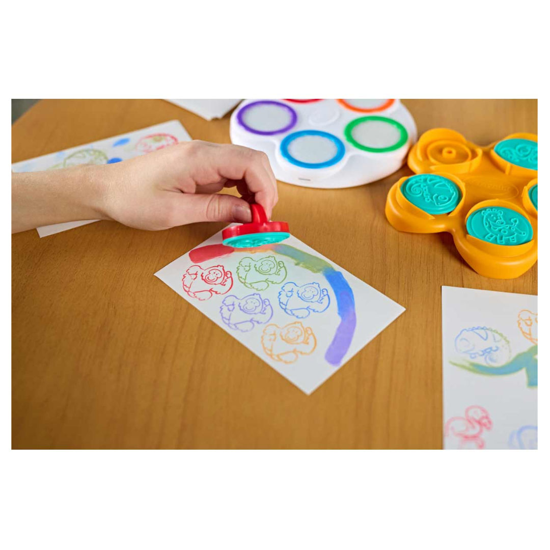 Crayola COLOR WONDER MESS FREE COLORING, Fingerpaint & Stamper Kit